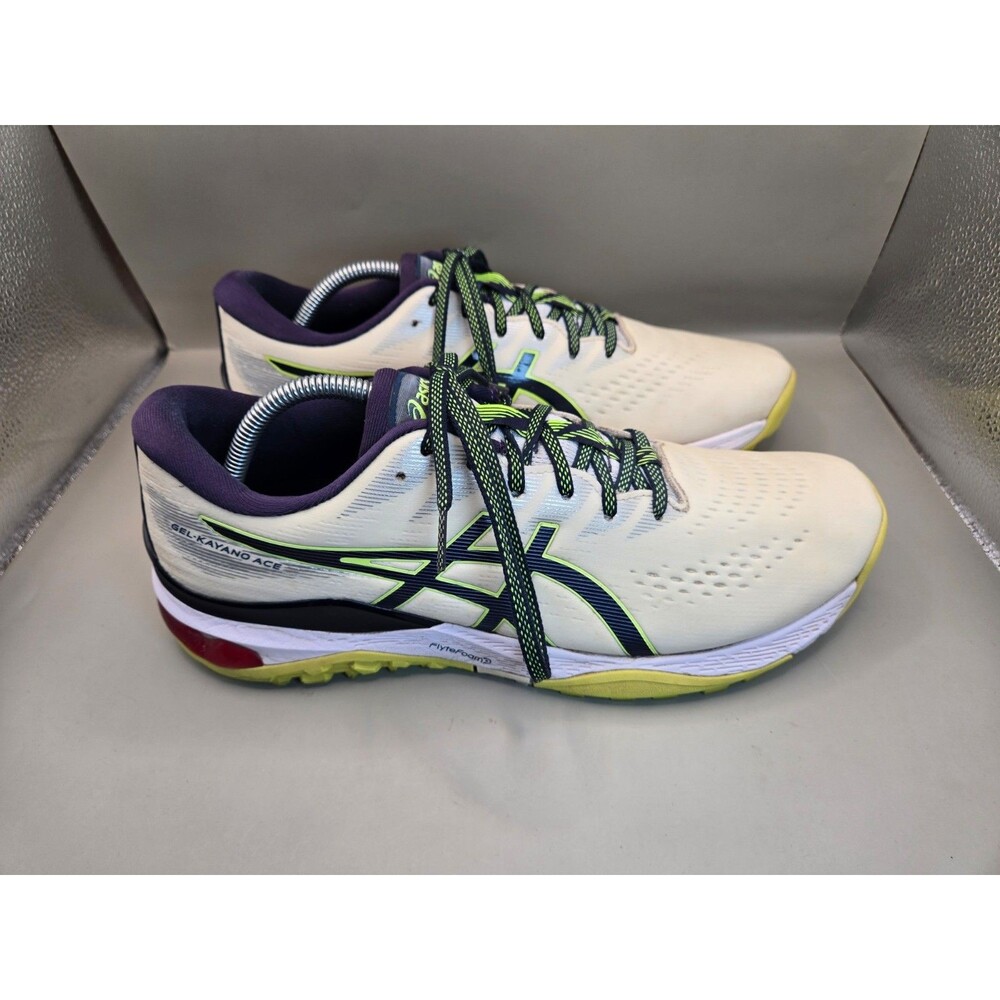 Asics Gel Kayano Ace Low Golf Shoes Men's 11 White Athletic Spikeless Sneakers